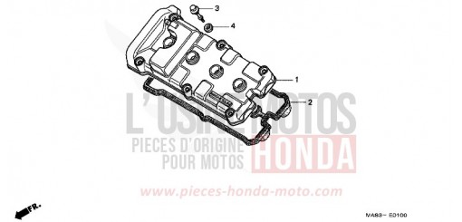 CYLINDER HEAD COVER CBR900RRX de 1999